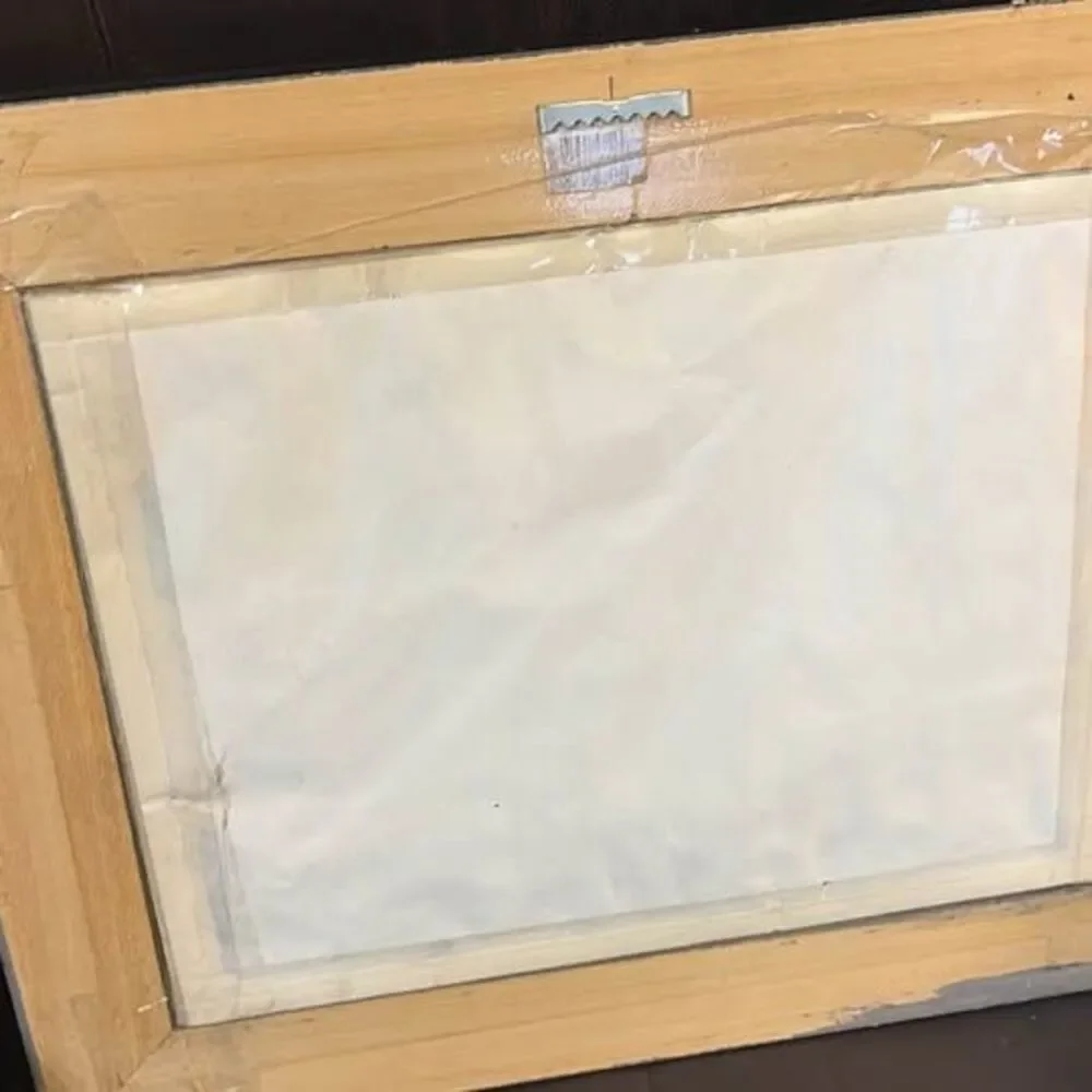 Vintage 1980 Musical Instrument Needlepoint Framed Art